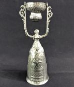 Antique Dutch Fine Silver Marriage Cup