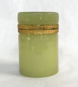 Antique French Opaline Glass Box