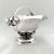 Antique Georg Jensen Sterling Silver Sugar Basket