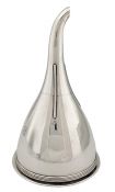 Antique Georgian Sterling Silver Wine Funnel