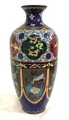 Antique Japanese Cloisonné Enamel Vase