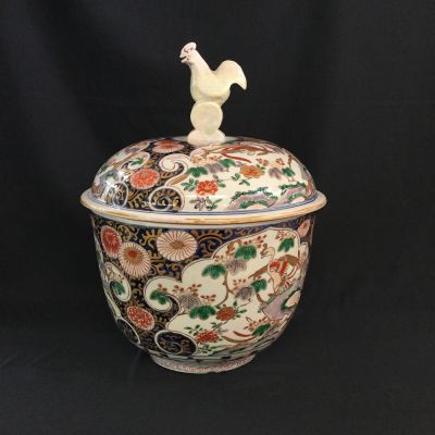 Antique Japanese Imari Centrepiece / Tureen