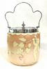 Antique Locke & Co. Shrub Hill Worcester Biscuit Barrel