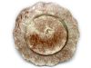 Antique Majolica Plate with Dog Motif