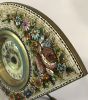 Antique Micro Mosaic Desk Clock, Made In Italy