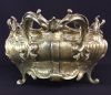 French Antique Rococo Style, Christofle Silver Plate Centrepiece