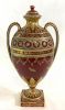 Antique Royal Crown Derby Covered Urn