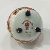 Antique Royal Crown Derby Miniature Footed Witches Cauldron