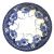 Antique Royal Doulton Flow Blue Pedestal Bowl