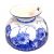 Antique Royal Doulton Flow Blue Pedestal Bowl