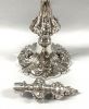 Antique Silver Plate 3 Light Candelabra
