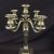 Spanish Silver Neo Classical style 5 light Candelabra