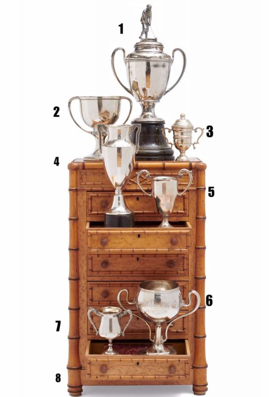 Antique & Vintage Silver Plate Trophies