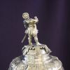 Antique Covered Punch Bowl