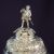Antique Covered Punch Bowl
