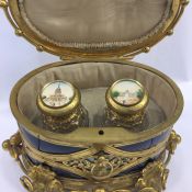 Antique French Perfume Casket Box