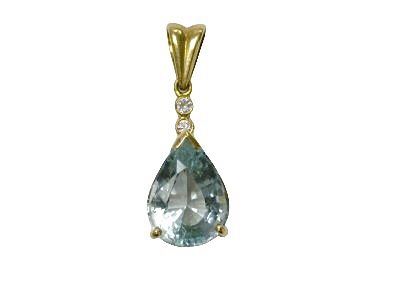 Aquamarine Pendant