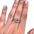 Modern Aquamarine and Diamond Ring