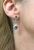 Vintage Inspired Aquamaine and Diamond Drop Earrings
