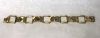 Art Deco Amethyst and Gold Bracelet