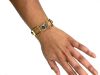 Art Deco Amethyst and Gold Bracelet