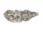 Art Deco 1.16ct Diamond Ring