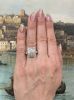 Art Deco Diamond Engagement Ring