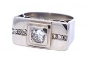 Art Deco .25ct Diamond 14kt Ring