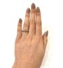 Art Deco .81ct Diamond Platinum Ring