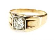 Art Deco Diamond Solitaire Ring