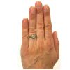 Art Deco .32ct Diamond Solitaire 18kt Engagement Ring