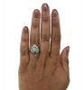 Art Deco Diamond and Sapphire Ring