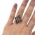 Art Deco Diamond and Synthetic Ruby Ring