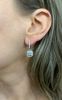 Art Deco Inspired Diamond Drop 18kt Earrings