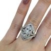 Art Deco Inspired Diamond Ring