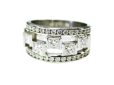 Art Deco Inspired Diamond Ring