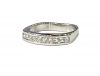 Art Deco Inspired Diamond Wedding Set Rings