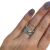 Art Deco Inspired Diamond Wedding Set Rings