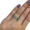 Art Deco Inspired Diamond Wedding Set Rings