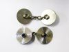 Art Deco Sapphire Cufflinks