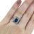 Art Deco Sapphire and Diamond Ring