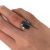 Art Deco 10.95ct Star Sapphire and Diamond Platinum Ring
