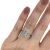 Art Deco Style Diamond Engagement Ring