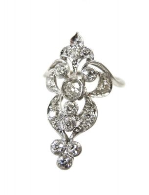 Art Nouveau Diamond Ring