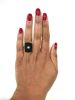 Art Deco Onyx Ring