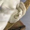 Art Deco Alabaster Sculpture of a Woman