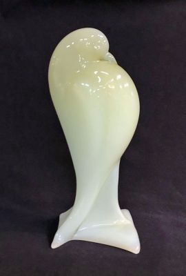 Art Deco Barovier Murano Opalescent Glass Dove
