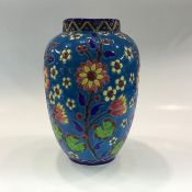 Art Deco Boch Freres Keramis Vase