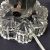 Art Deco Bullet/Skyscraper Style Glass Boudoir Lamps, American, circa 1930s