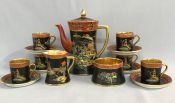 Art Deco Carlton Ware “New Mikado” Chinoiserie Coffee Set